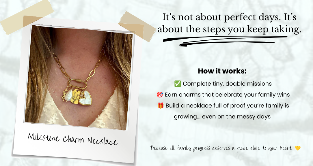 Momma Milestone Charm Necklace